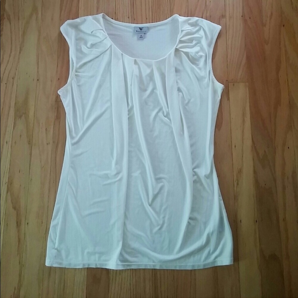 Worthington Medium Cream Blouse